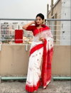 MG 449 Palin Linen Digital Printed Saree Wholesale Price In Surat